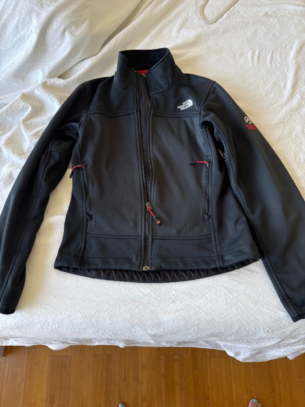 North face black summit series jacket small